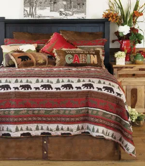 Wandering Wildlife Lodge Bedding luxury bedding, duvet cover