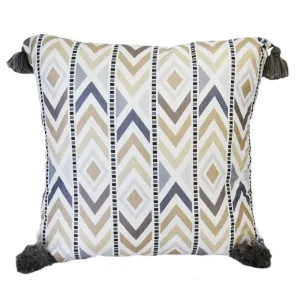 West Sahara Chevron Throw Pillow exotic cowhide rug, leather rug