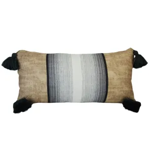 West Sahara Lumbar Throw Pillow exotic cowhide rug, leather rug