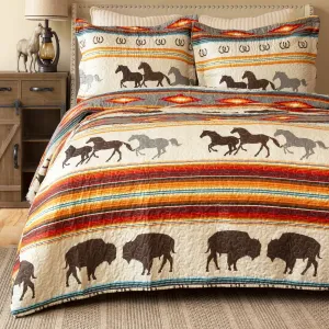 Western Frontier Quilt Set bedding set, comforter set