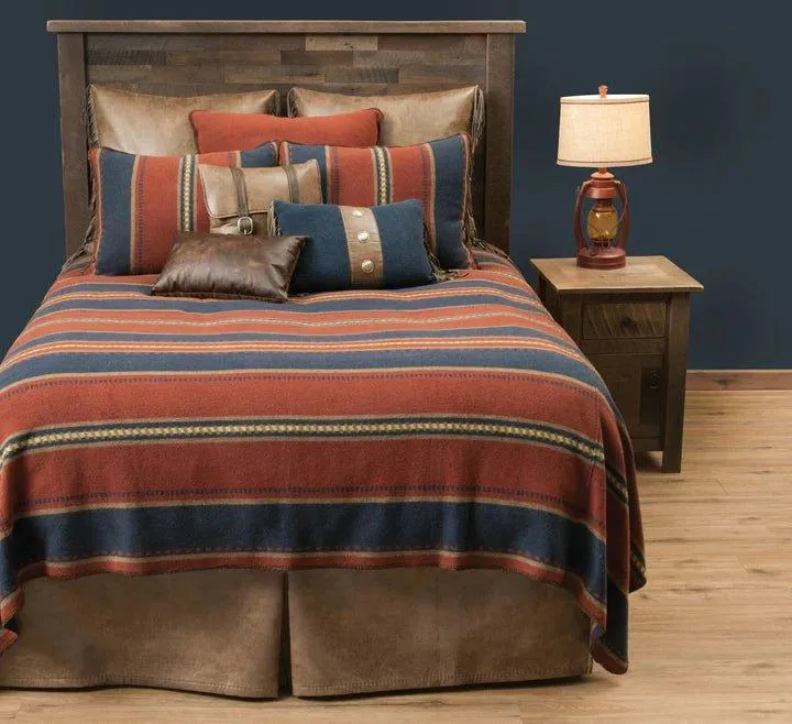 Western Spice Throw Blanket
