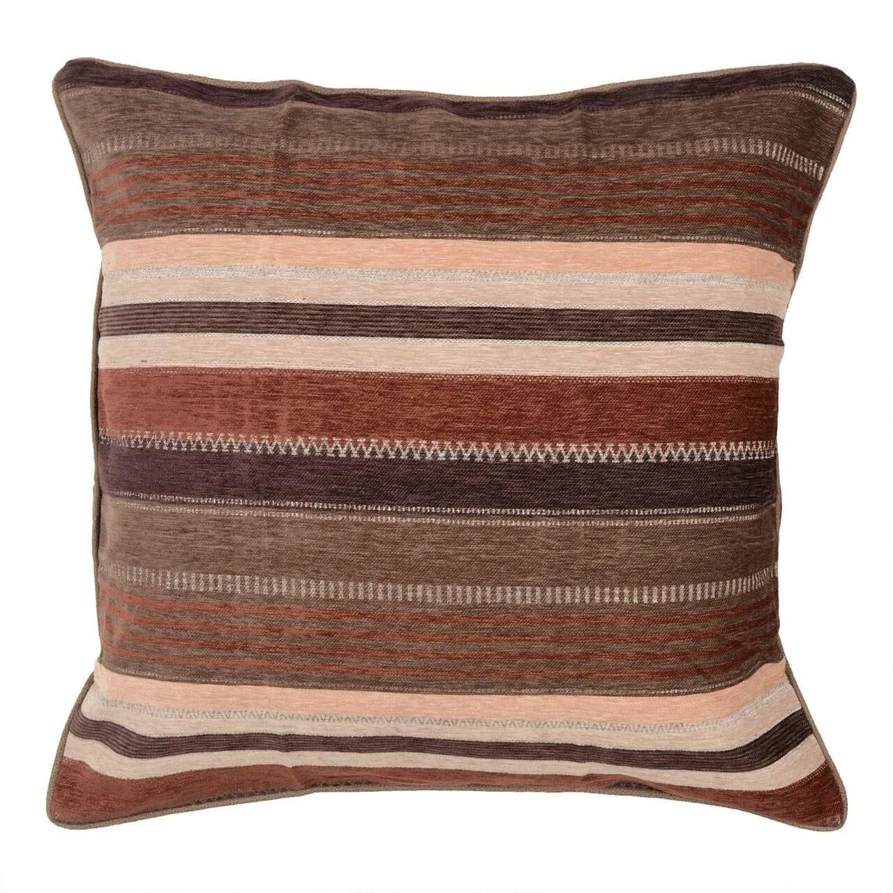 Western Stripe Euro Sham pillow inserts, mattress pad