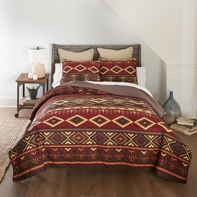 Western Tapestry Quilt Set luxury bedding, duvet cover