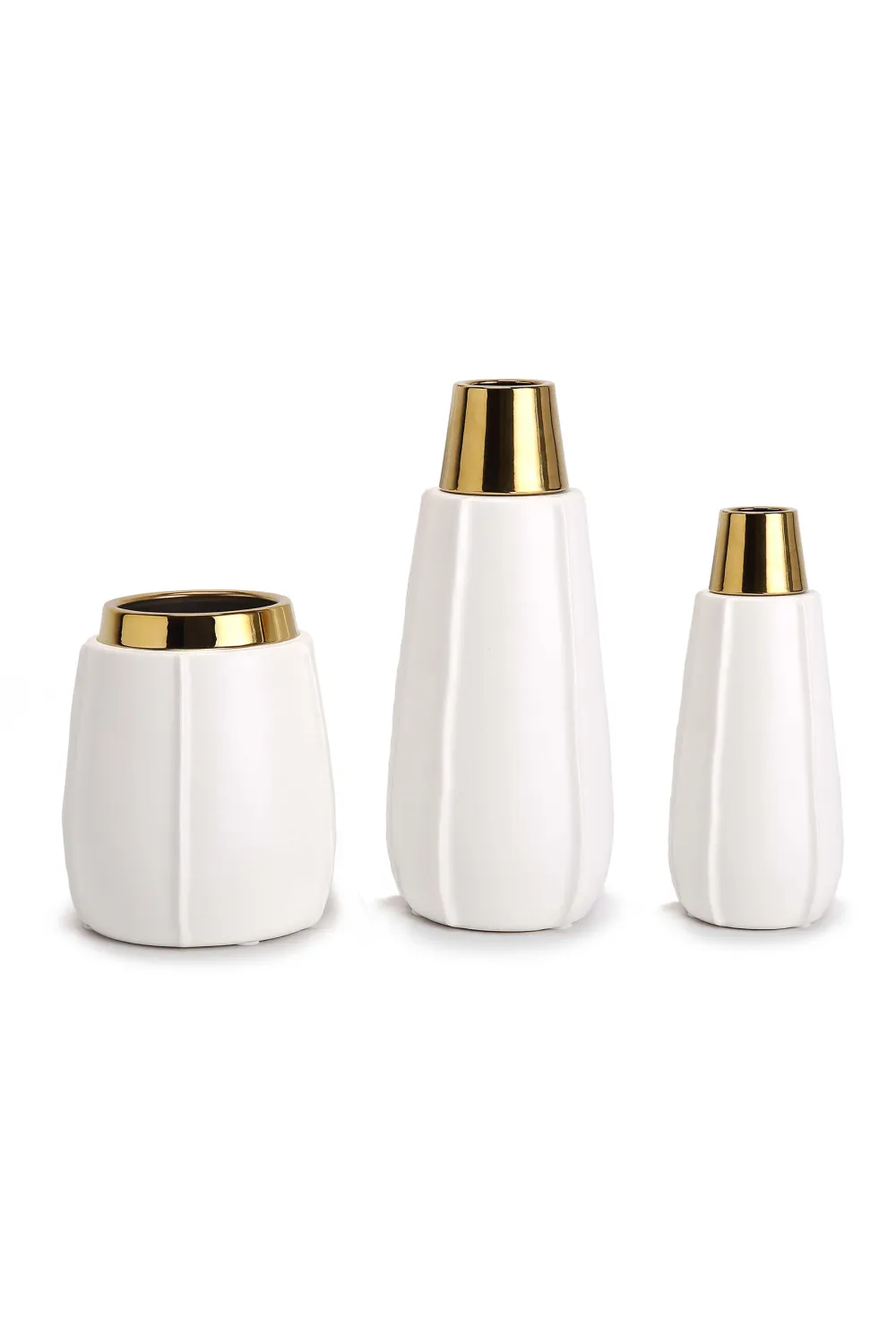 White Ceramic Modern Vase | Liang & Eimil Vicar