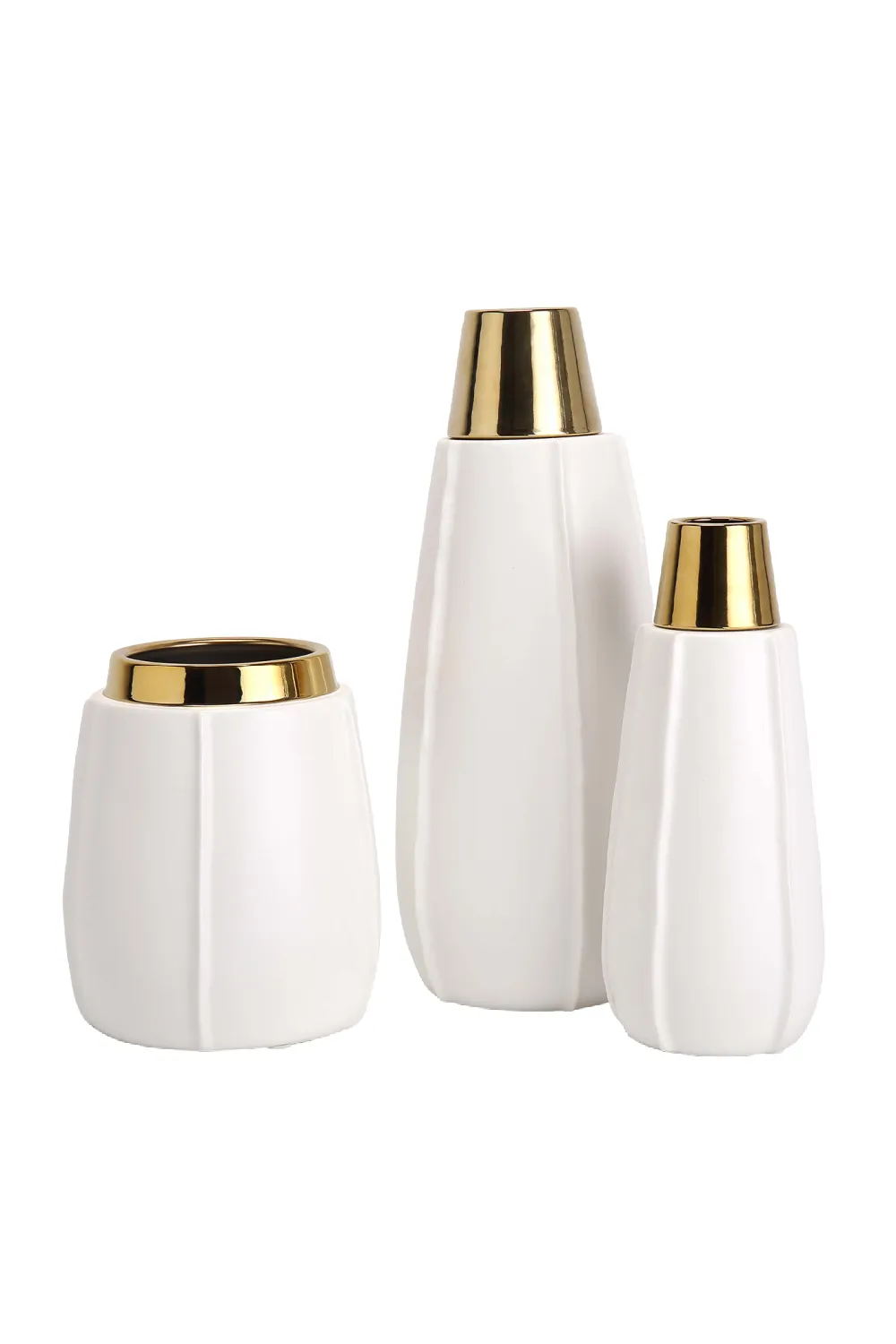 White Ceramic Modern Vase | Liang & Eimil Vicar