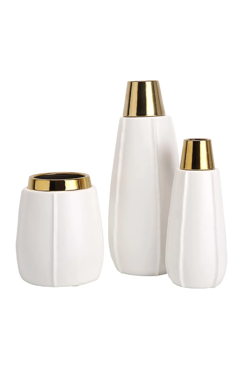 White Ceramic Modern Vase | Liang & Eimil Vicar