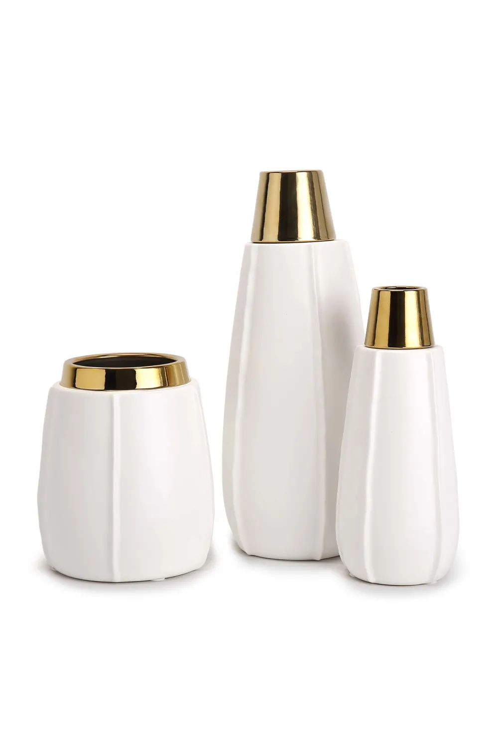 White Ceramic Modern Vase | Liang & Eimil Vicar