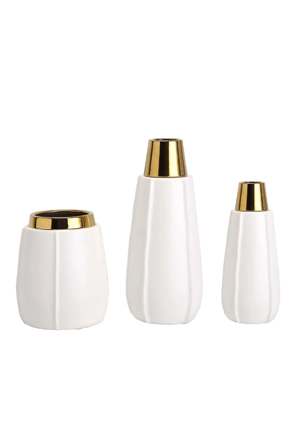 White Ceramic Modern Vase | Liang & Eimil Vicar