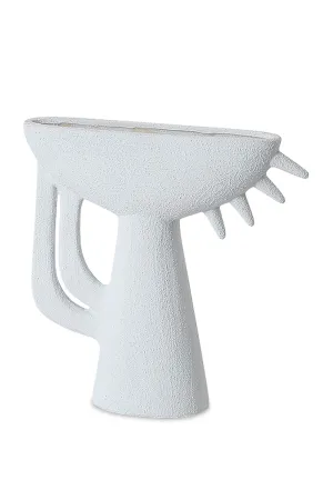 White Ceramic Vase | Liang & Eimil Hadrian Vase,Glass Vase