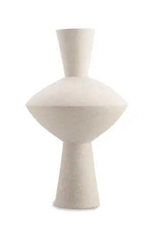 White Ceramic Vase | Liang & Eimil Noema Vase,Glass Vase