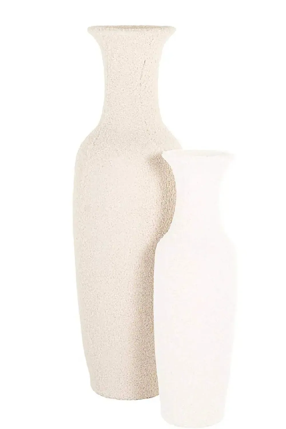 White Ceramic Vase | OROA Fluffy