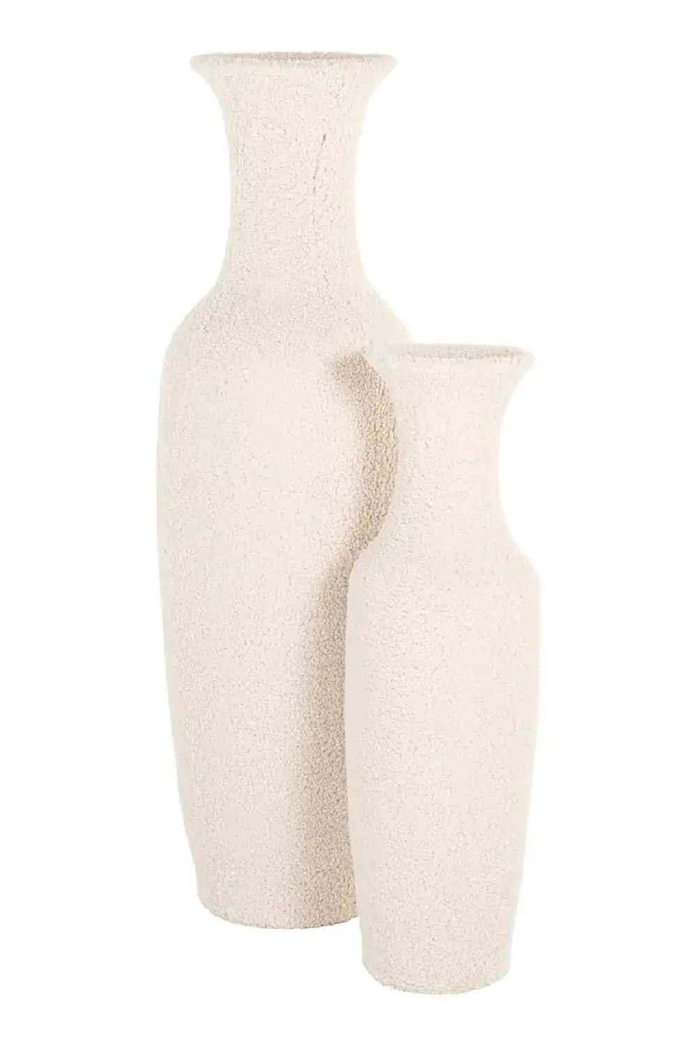 White Ceramic Vase | OROA Fluffy