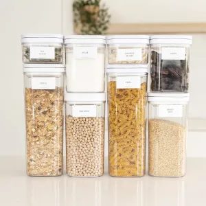 White Flip Canister Value Pack x 8 Figurines,Decorative Ornaments