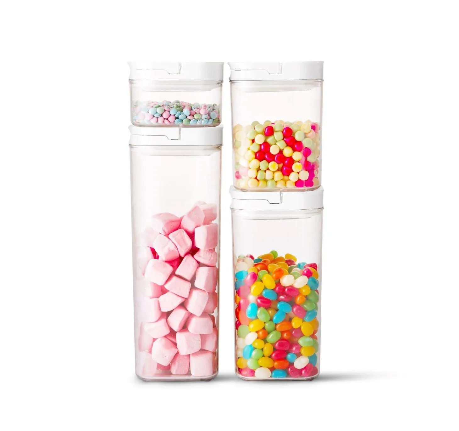 White Flip Canister Value Pack x 8