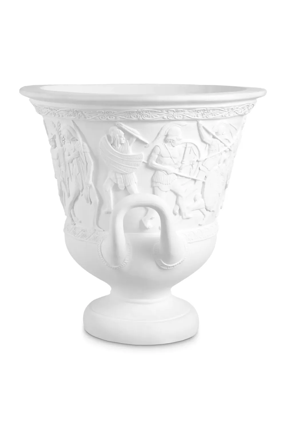 White Greek Inspired Vase | Met x Eichholtz Hydria