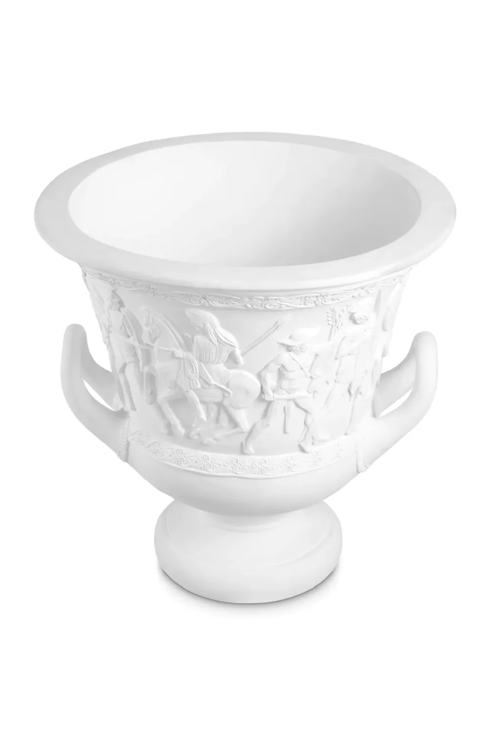 White Greek Inspired Vase | Met x Eichholtz Hydria