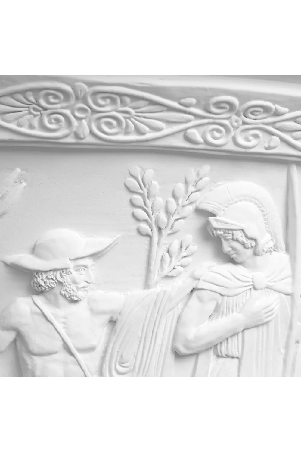 White Greek Inspired Vase | Met x Eichholtz Hydria