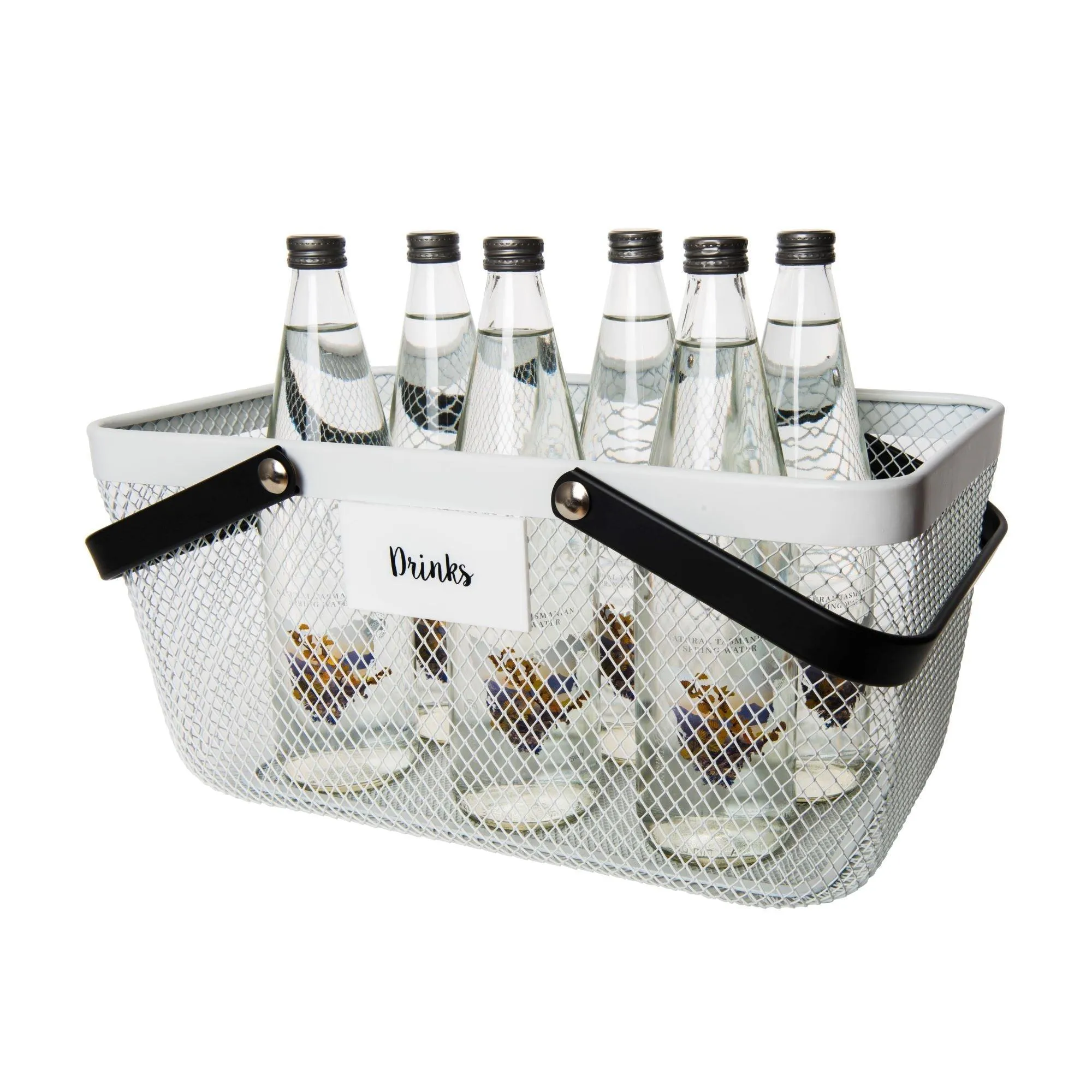 White Large Handy Storage Basket