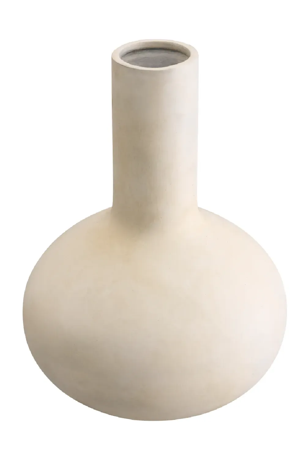 White Narrow-Necked Vase | Met x Eichholtz Moon Jar