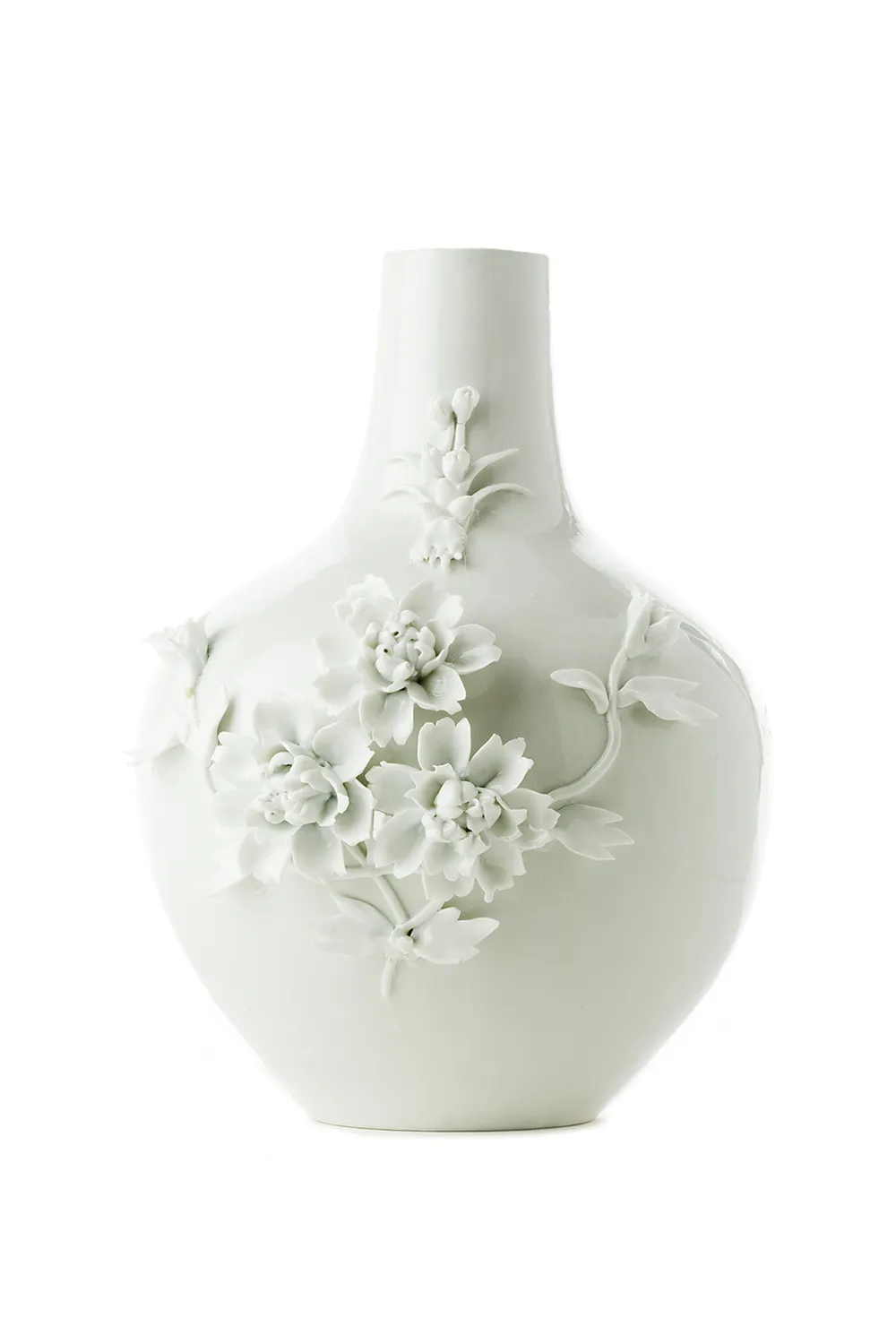 White Porcelain Vase | Pols Potten 3D Rose Vase,Glass Vase