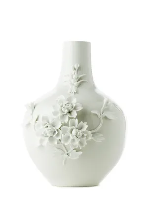 White Porcelain Vase | Pols Potten 3D Rose Vase,Glass Vase