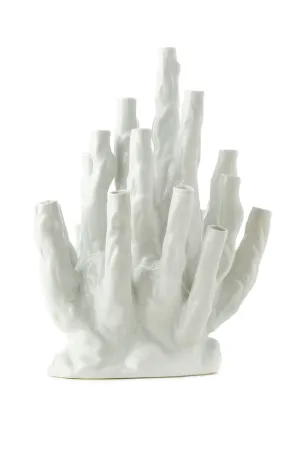 White Porcelain Vase | Pols Potten Coral Vase,Glass Vase