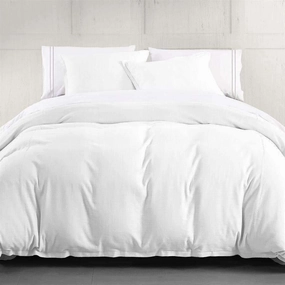 White Linen Duvet Cover luxury bedding, duvet cover