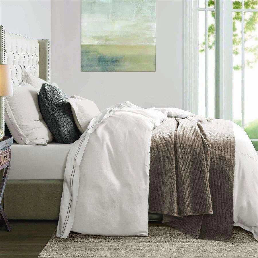White Linen Duvet Cover