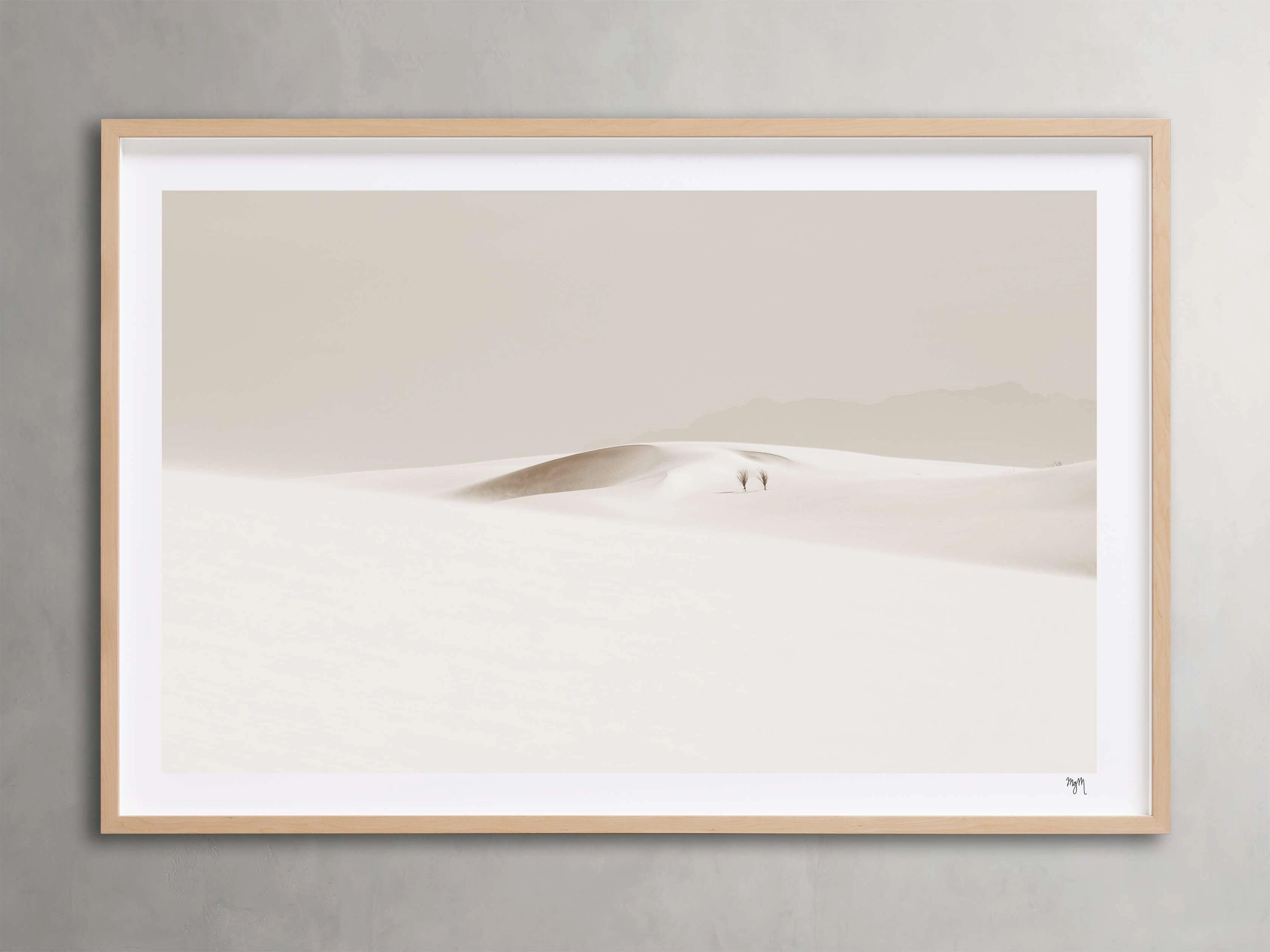 White Sands Framed Print Wall Art,canvas wall art set