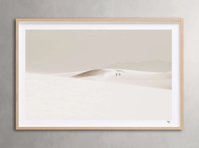 White Sands Framed Print Wall Art,canvas wall art set