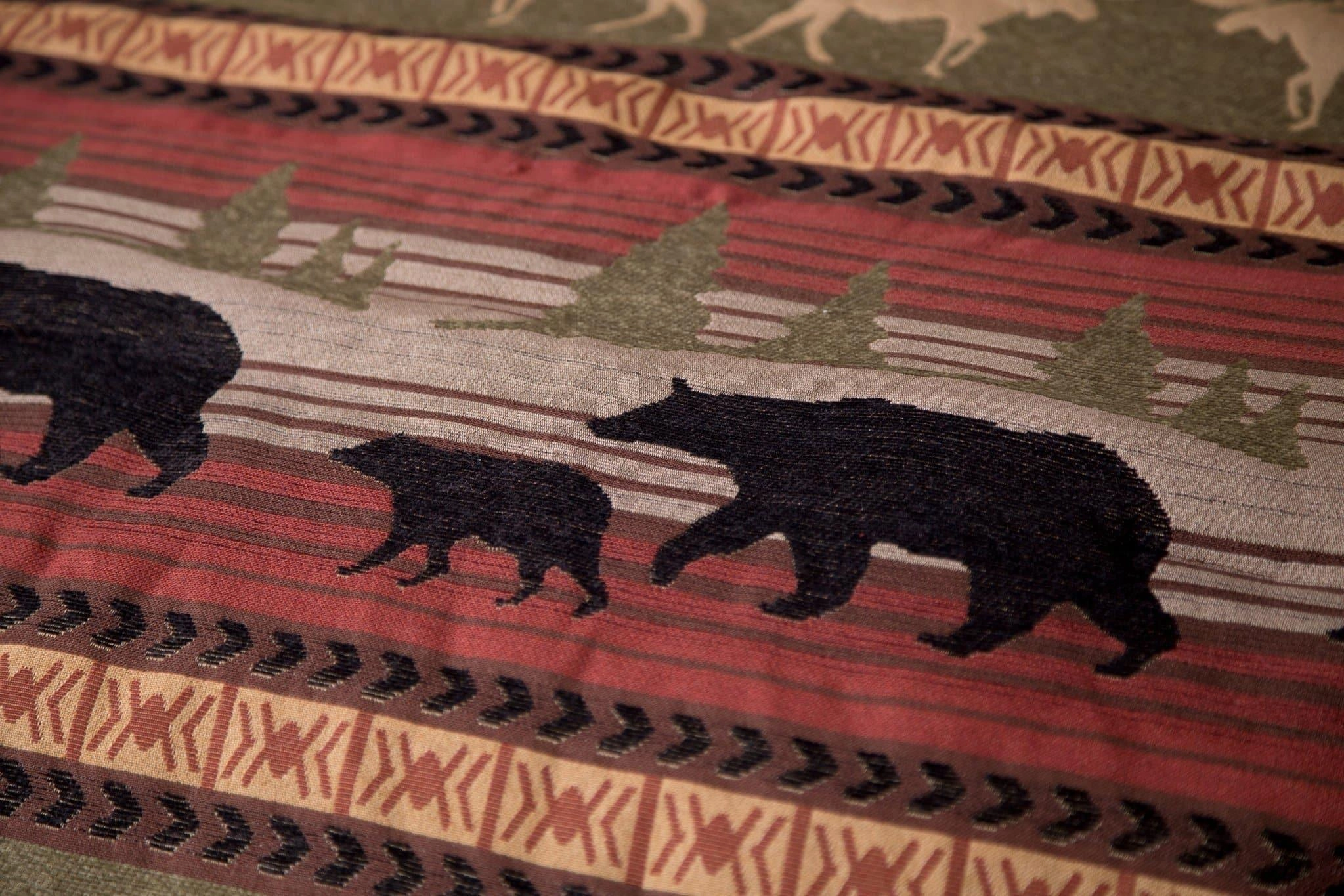 Wilbur Mountain Rustic Lodge Bedding