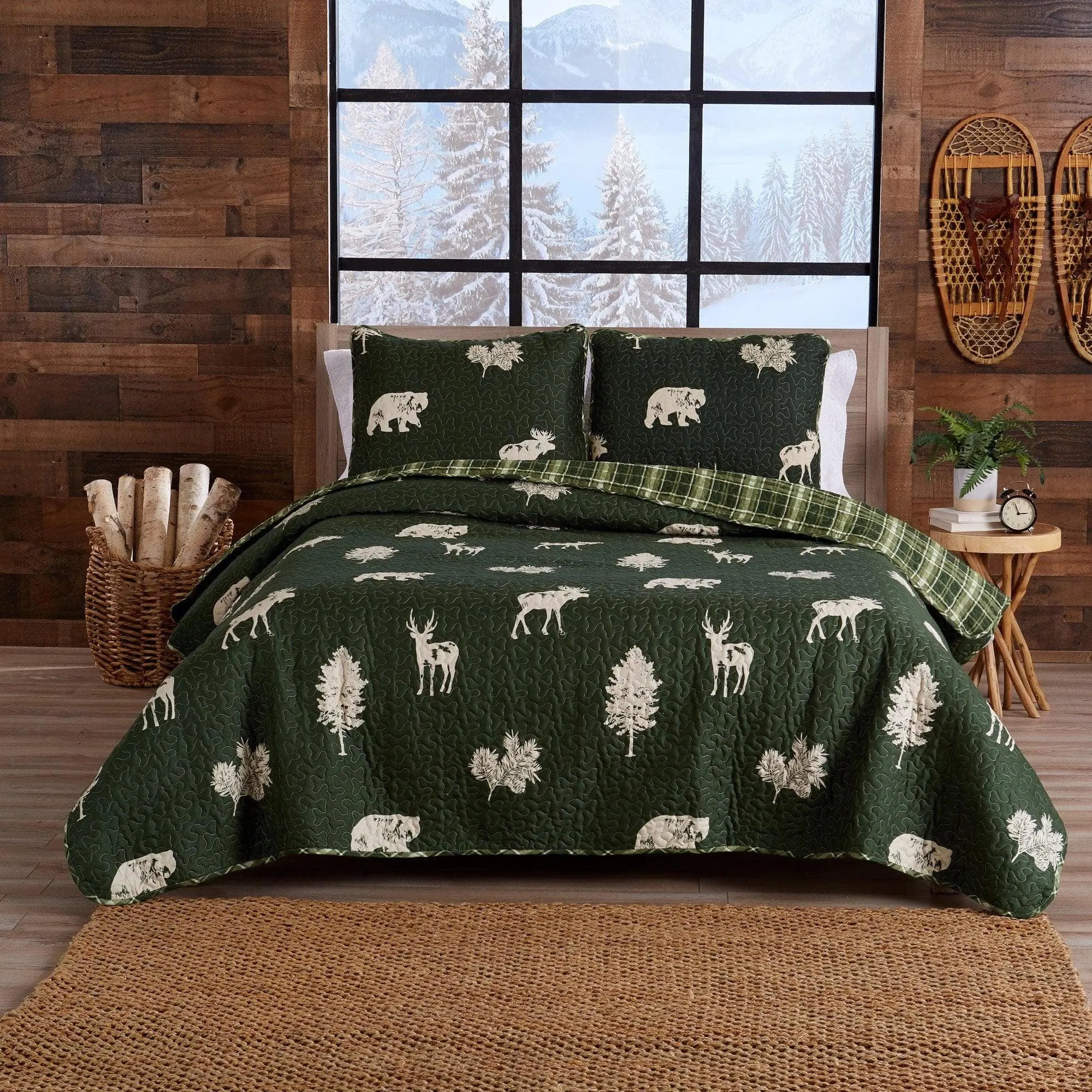 Wildlife Lodge Quilt Set