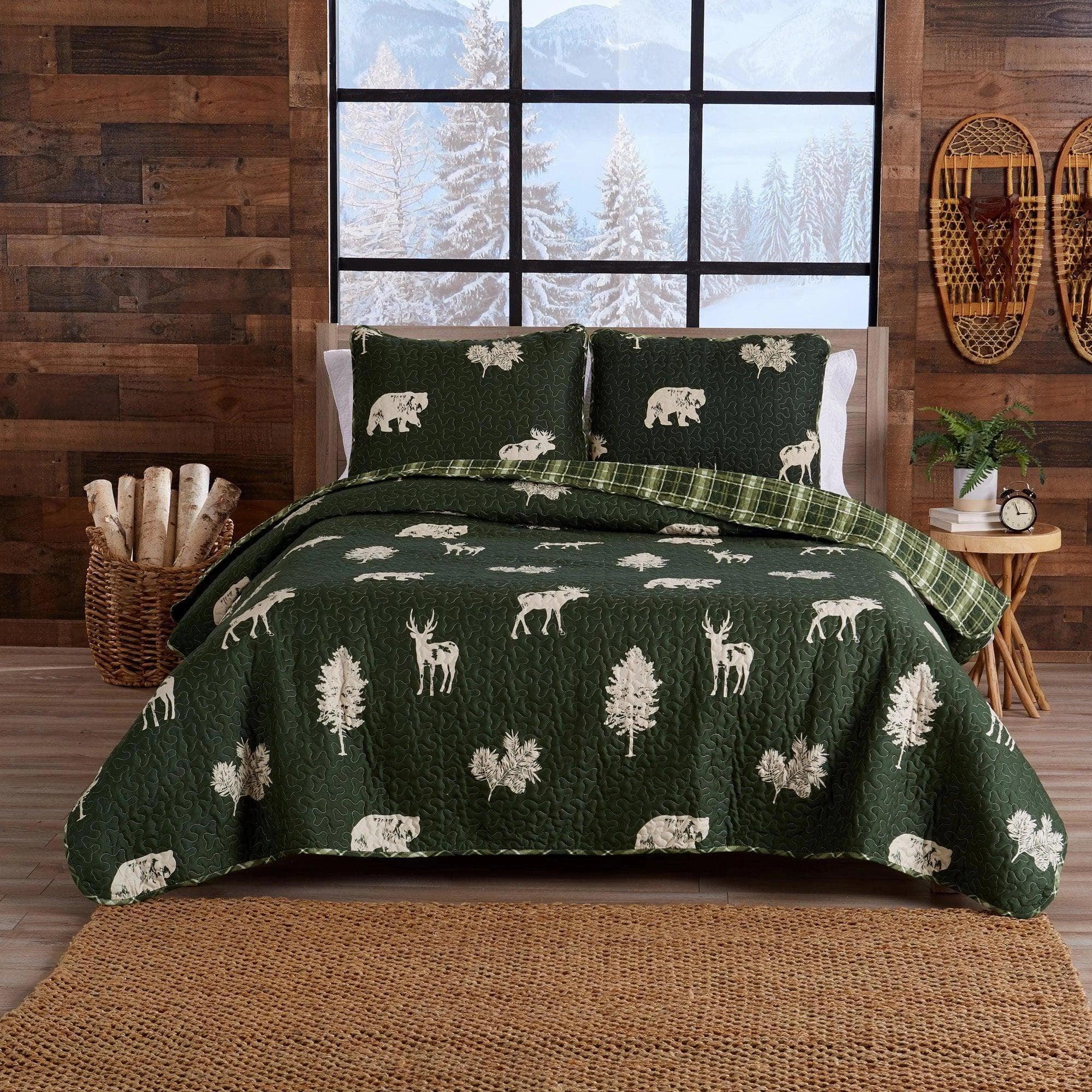 Wildlife Lodge Quilt Set