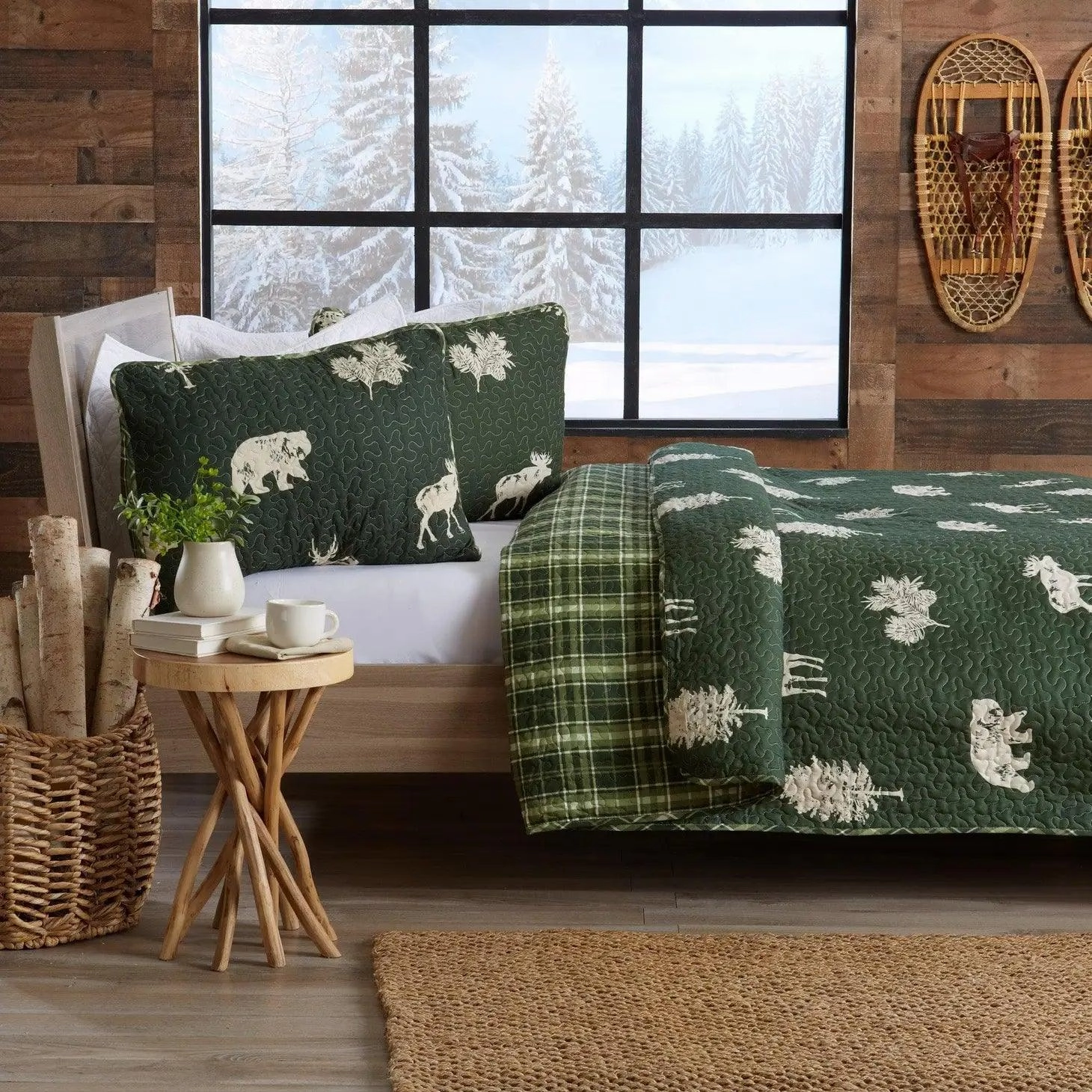 Wildlife Lodge Quilt Set