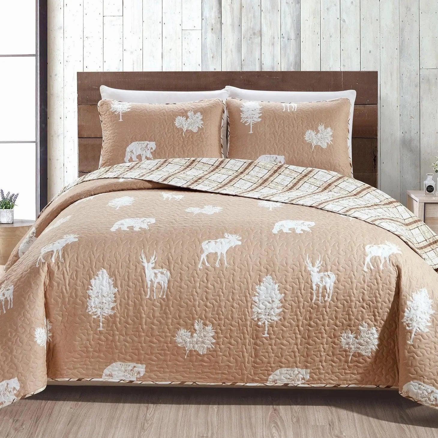 Wildlife Lodge Quilt Set