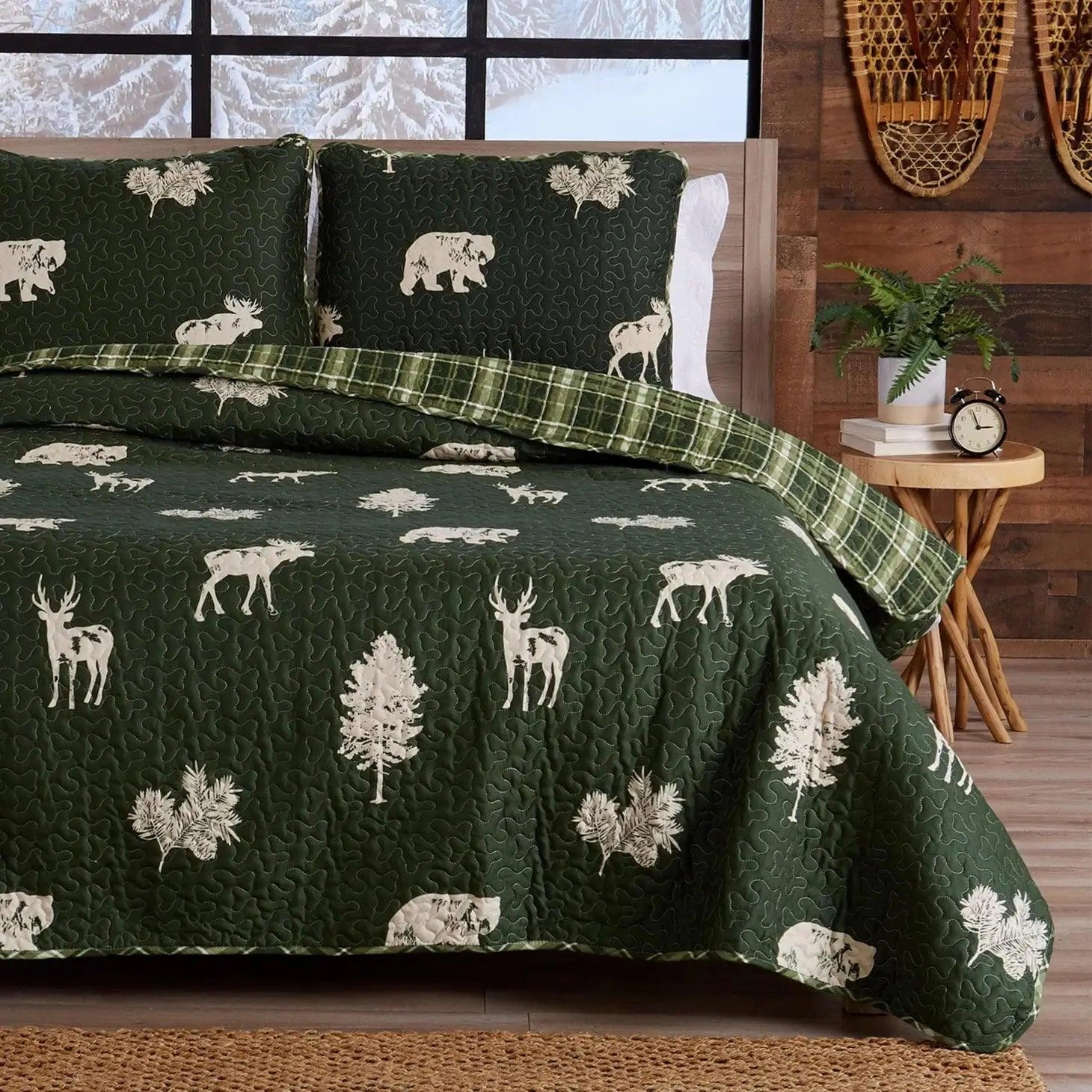 Wildlife Lodge Quilt Set