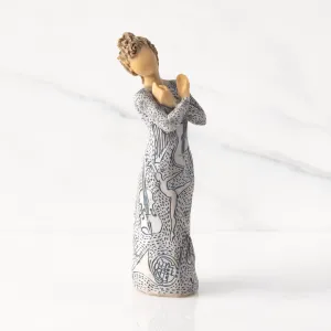 Willow Tree Music Speaks (lighter skin) Figurine Decorative Mirror,Home Decor Mirror