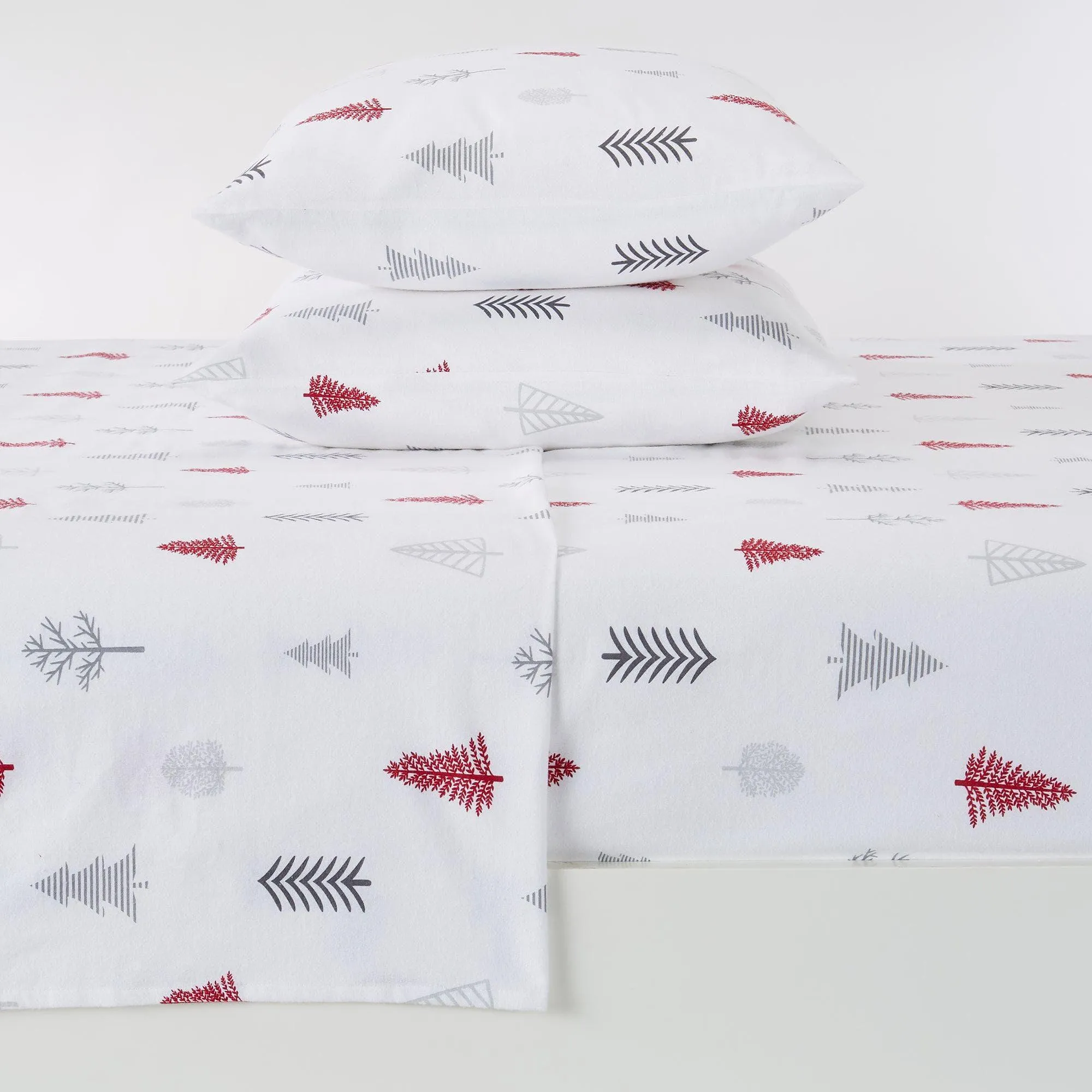 Winter Trees Cotton Sheet Set