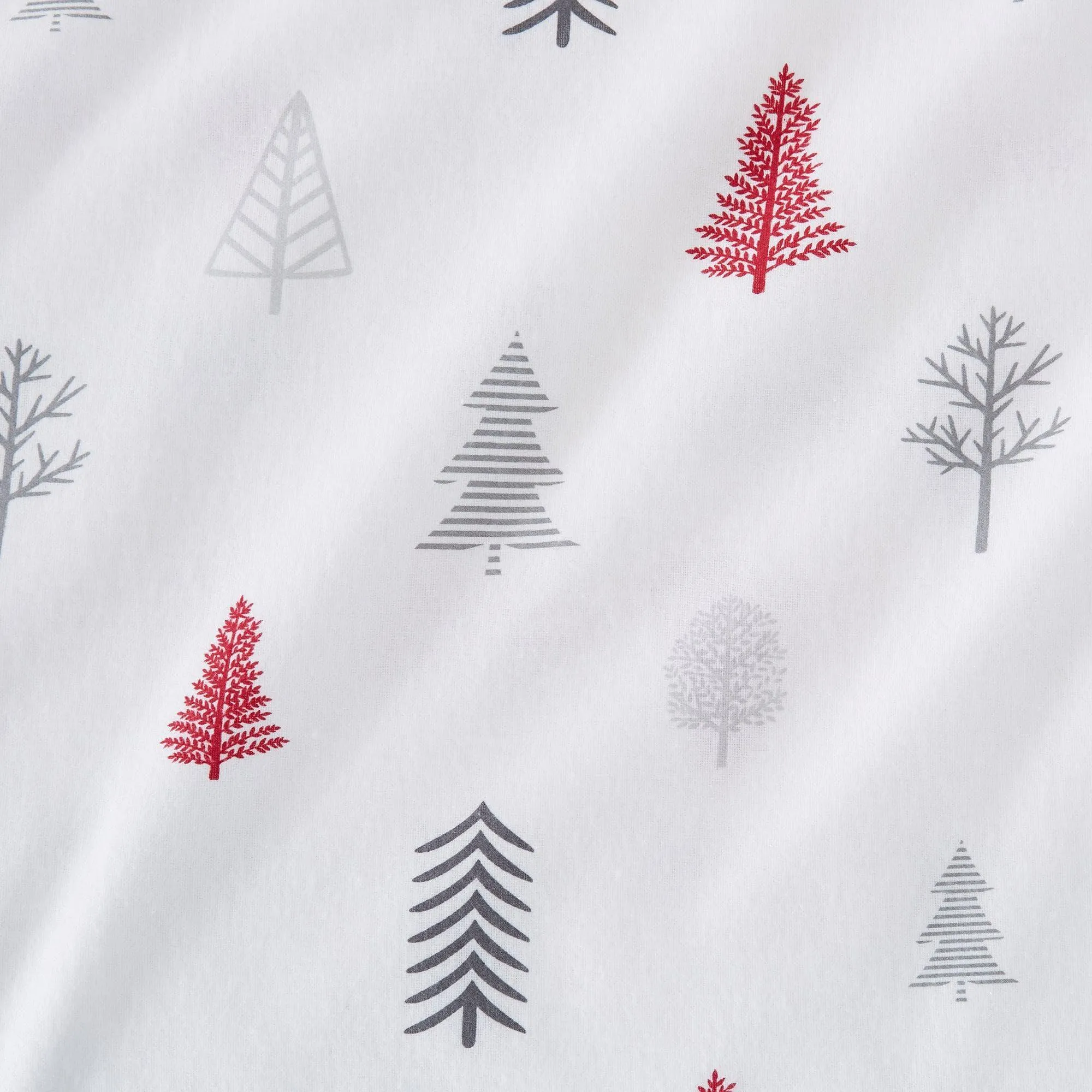 Winter Trees Cotton Sheet Set