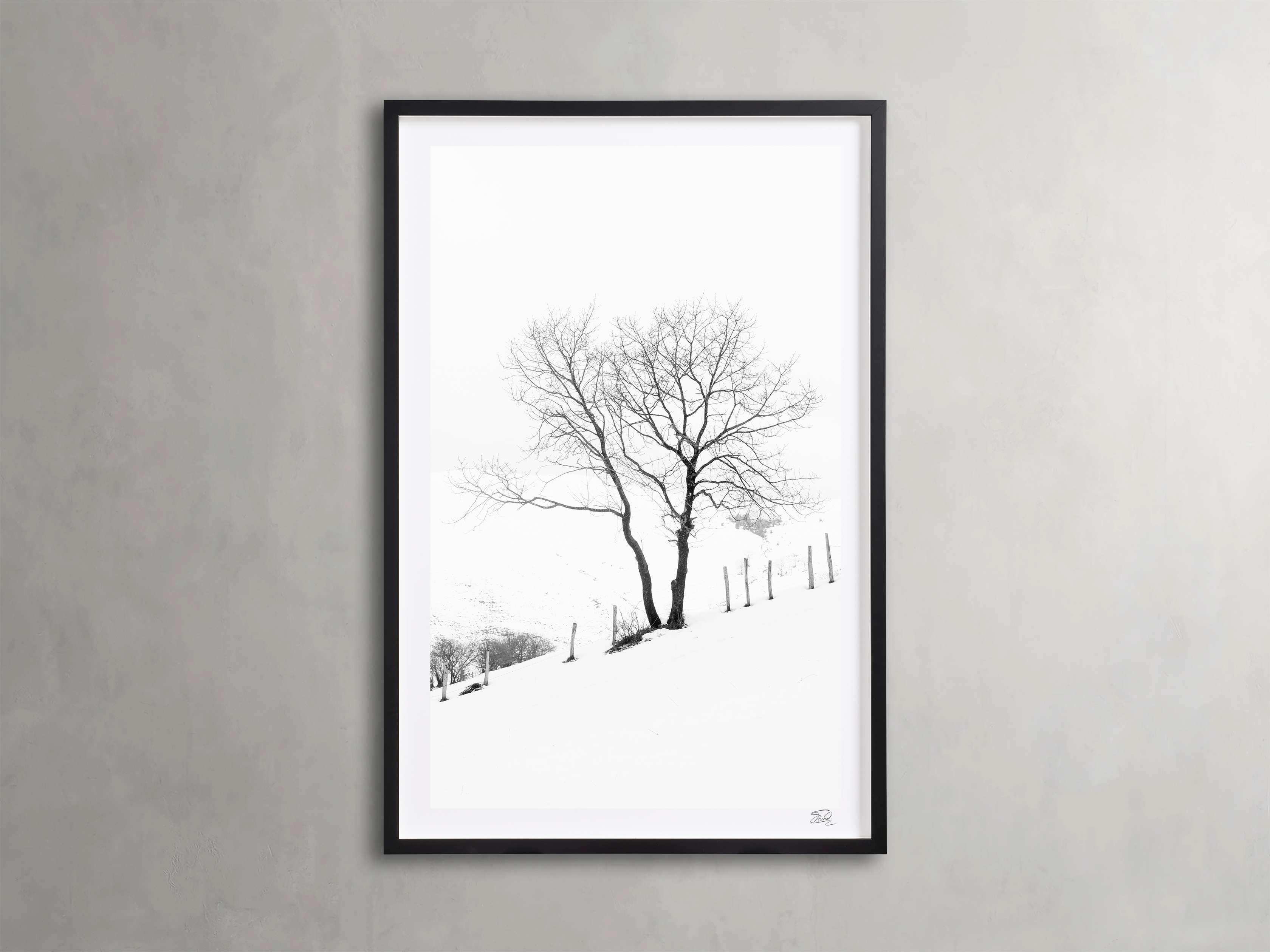 Winter II Framed Print Wall Art,canvas wall art set