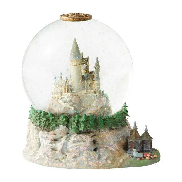 Wizarding World of Harry Potter Hogwarts Castle Waterball w/ Hut Decorative Mirror,Home Decor Mirror