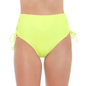 Womens High-Waist Side-Tie Swim Bottom Separates
