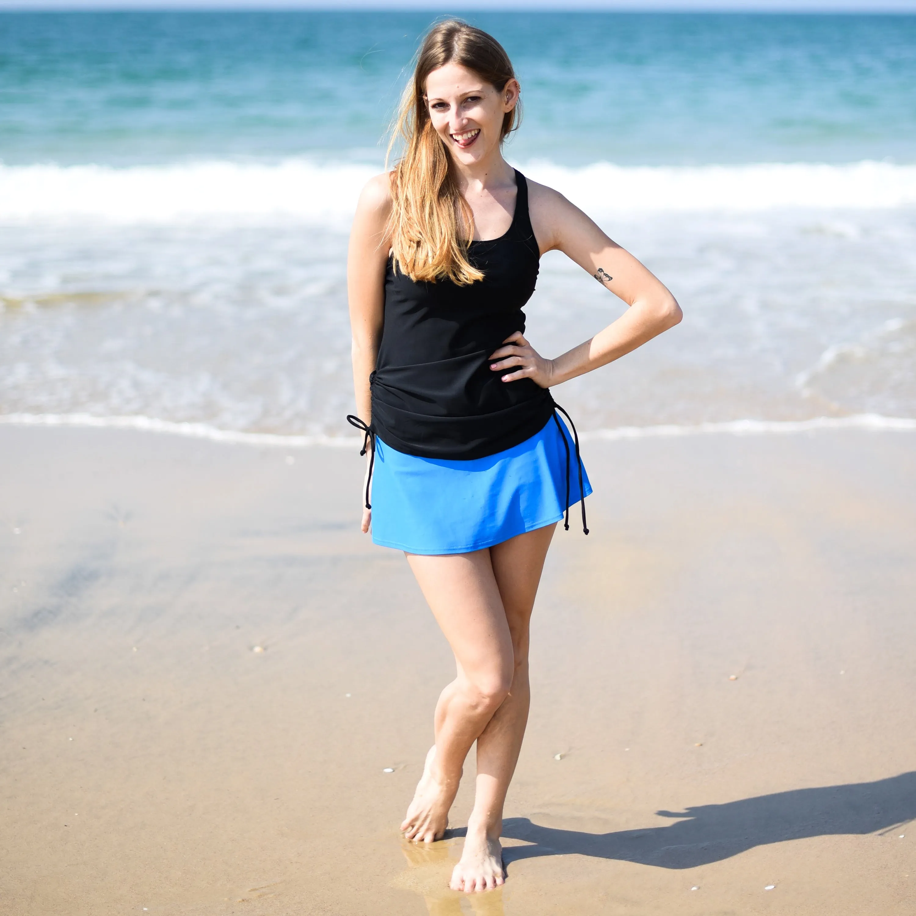 Women's Maya Tankini Swim Top With Built-in Bra