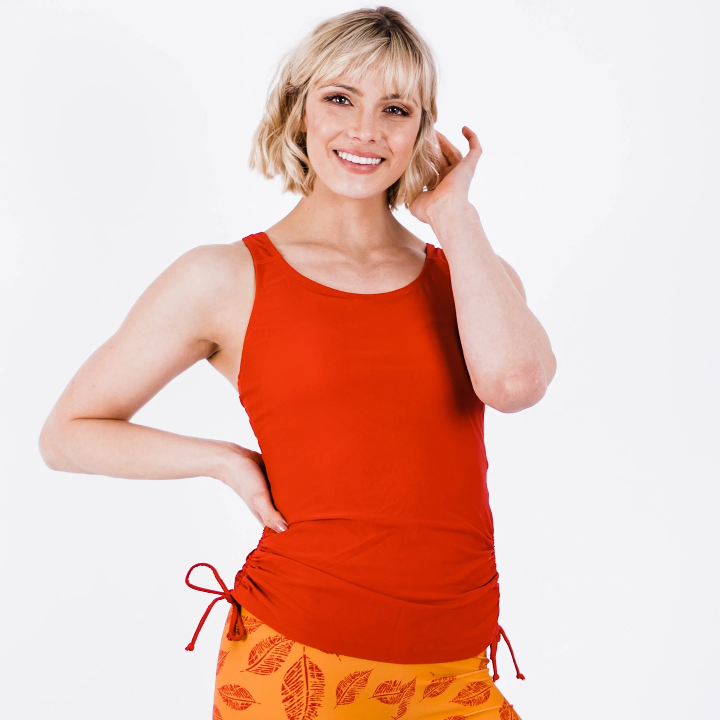 Women's Maya Tankini Swim Top With Built-in Bra