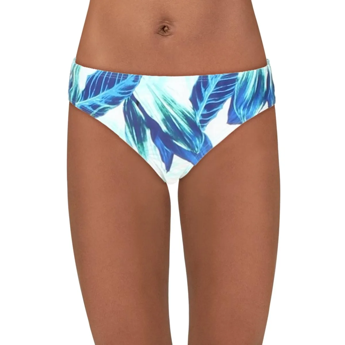 Womens Printed Lined Swim Bottom Separates