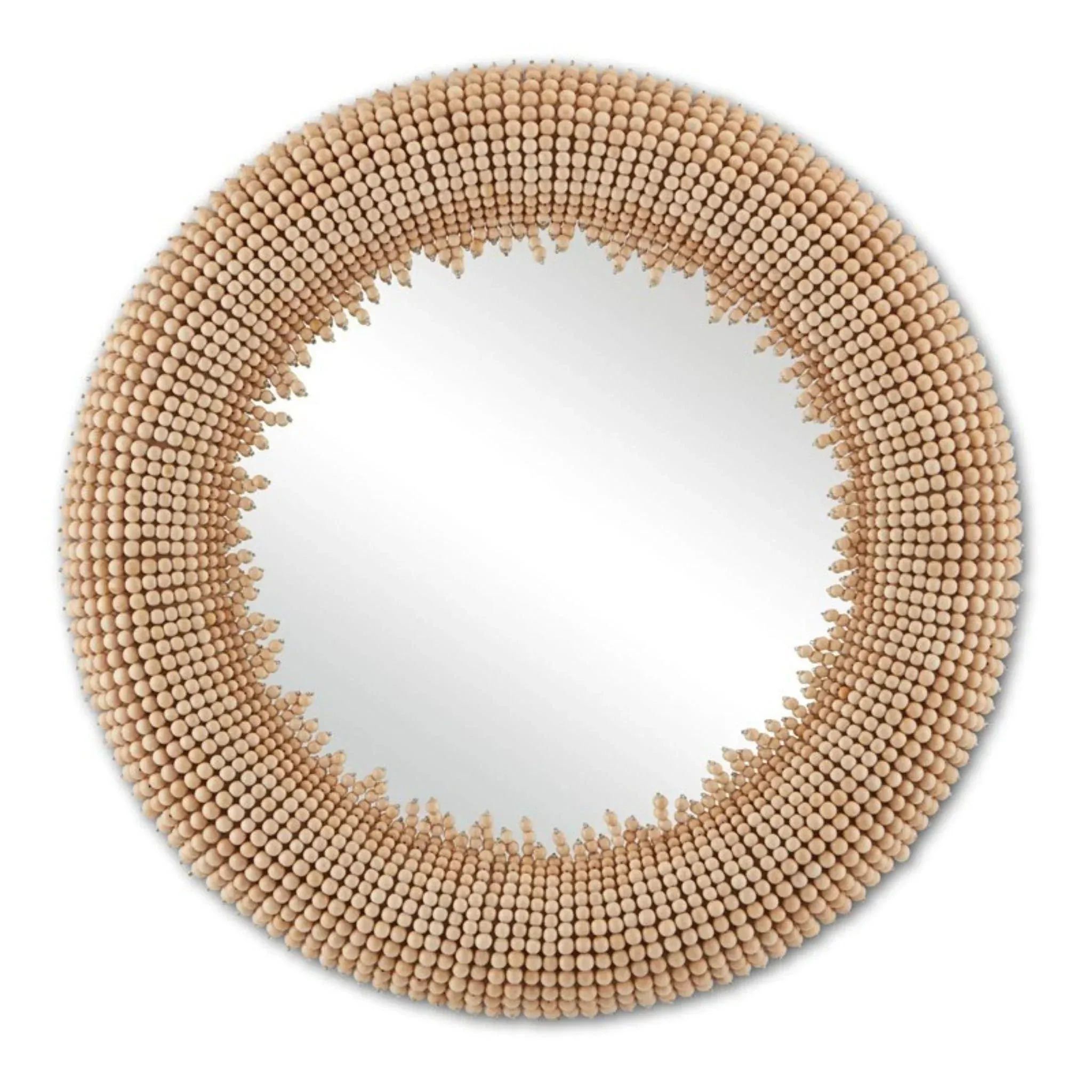 Wood Bead Round Wall Mirror Cutting Board,Kitchen Board