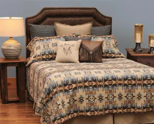 Woodland Waterfall Coverlet luxury bedding, duvet cover