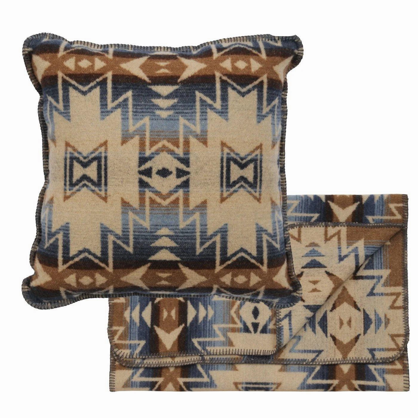 Woodland Waterfall Scarf & Pillow Set luxury bedding, duvet cover