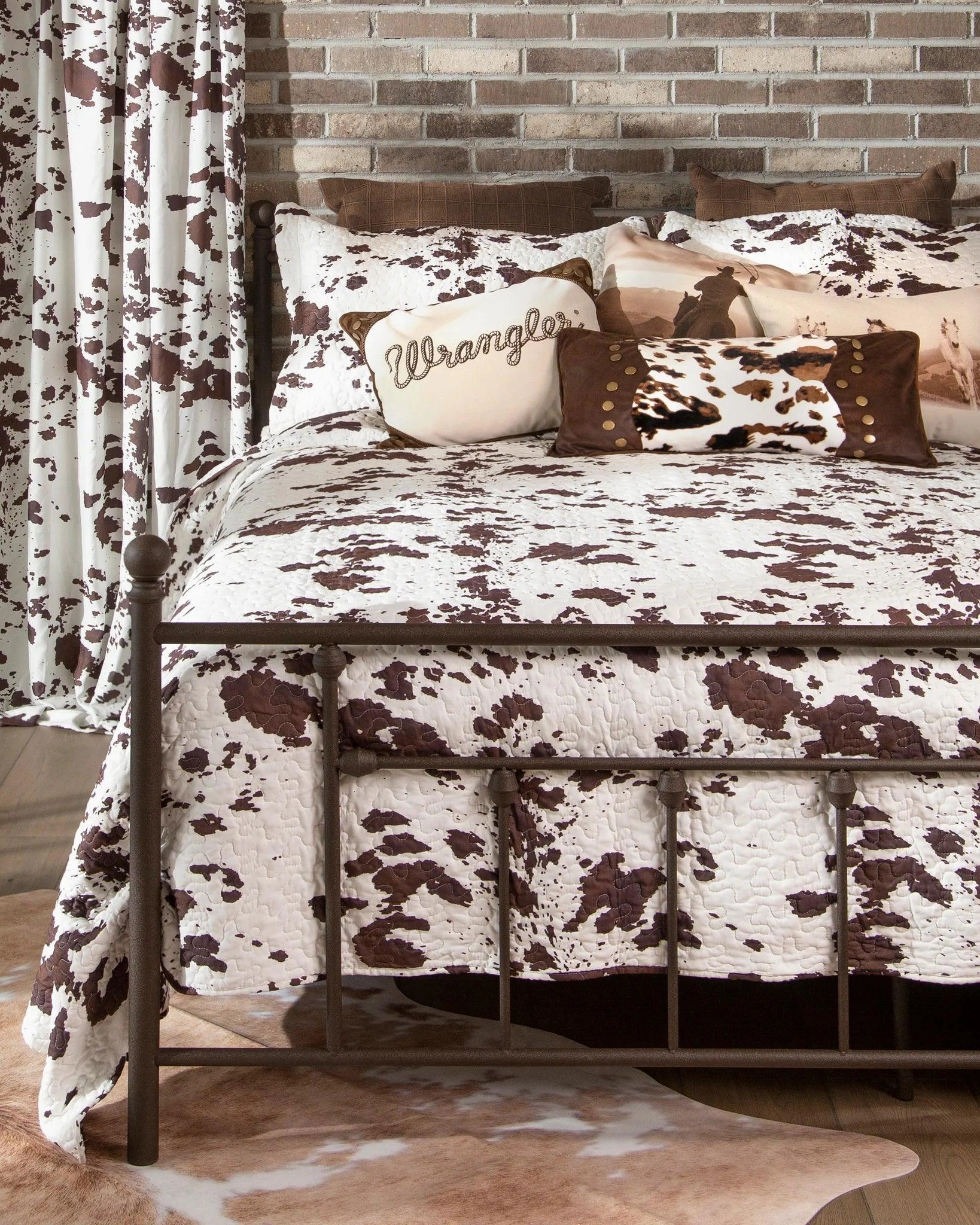 Wrangler Spotted Quilt Set luxury bedding, duvet cover