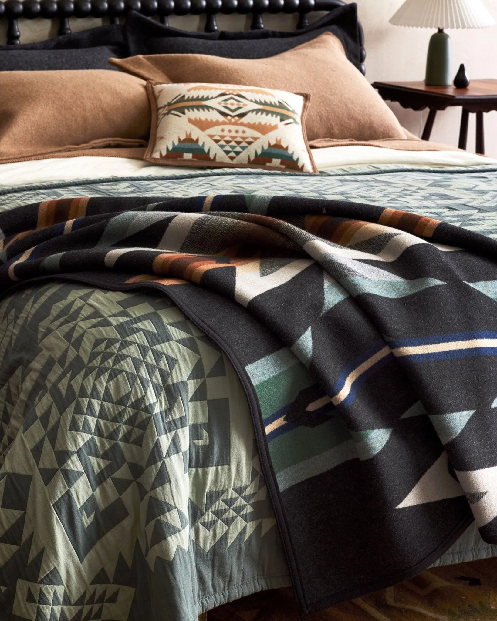 Wyeth Trail Southwestern Pendleton Blankets